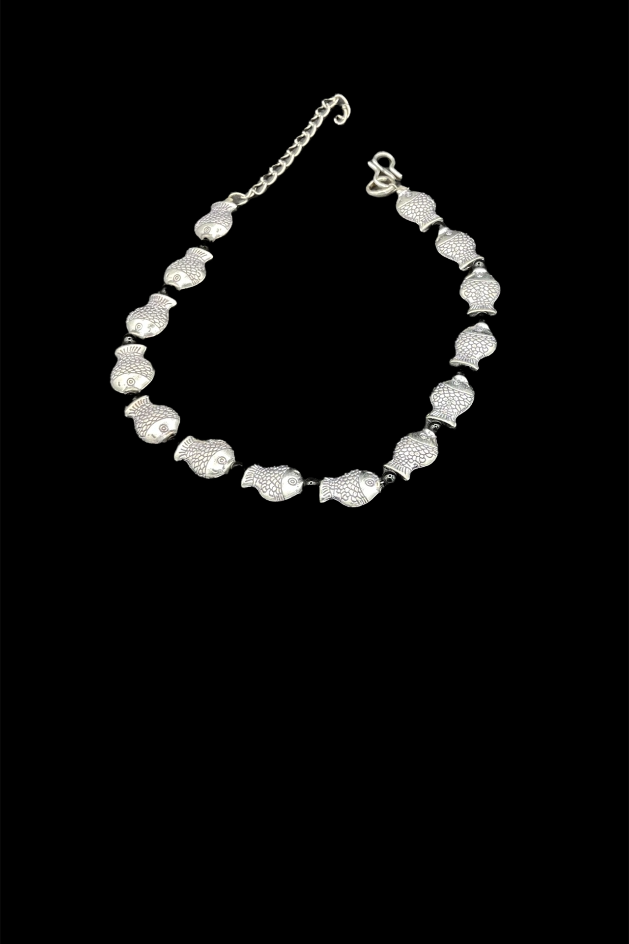 Anklet With Fish Beads AKF39