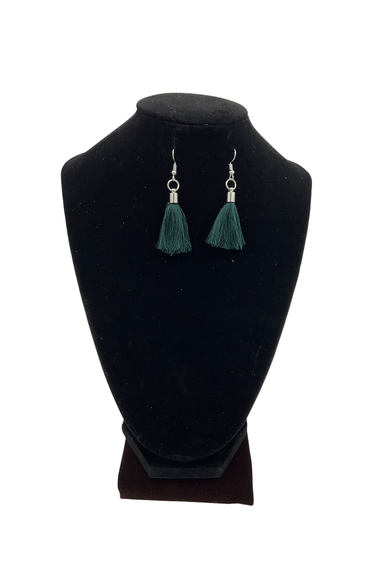 Black Stone Set with Tezal STBZ28 Earring