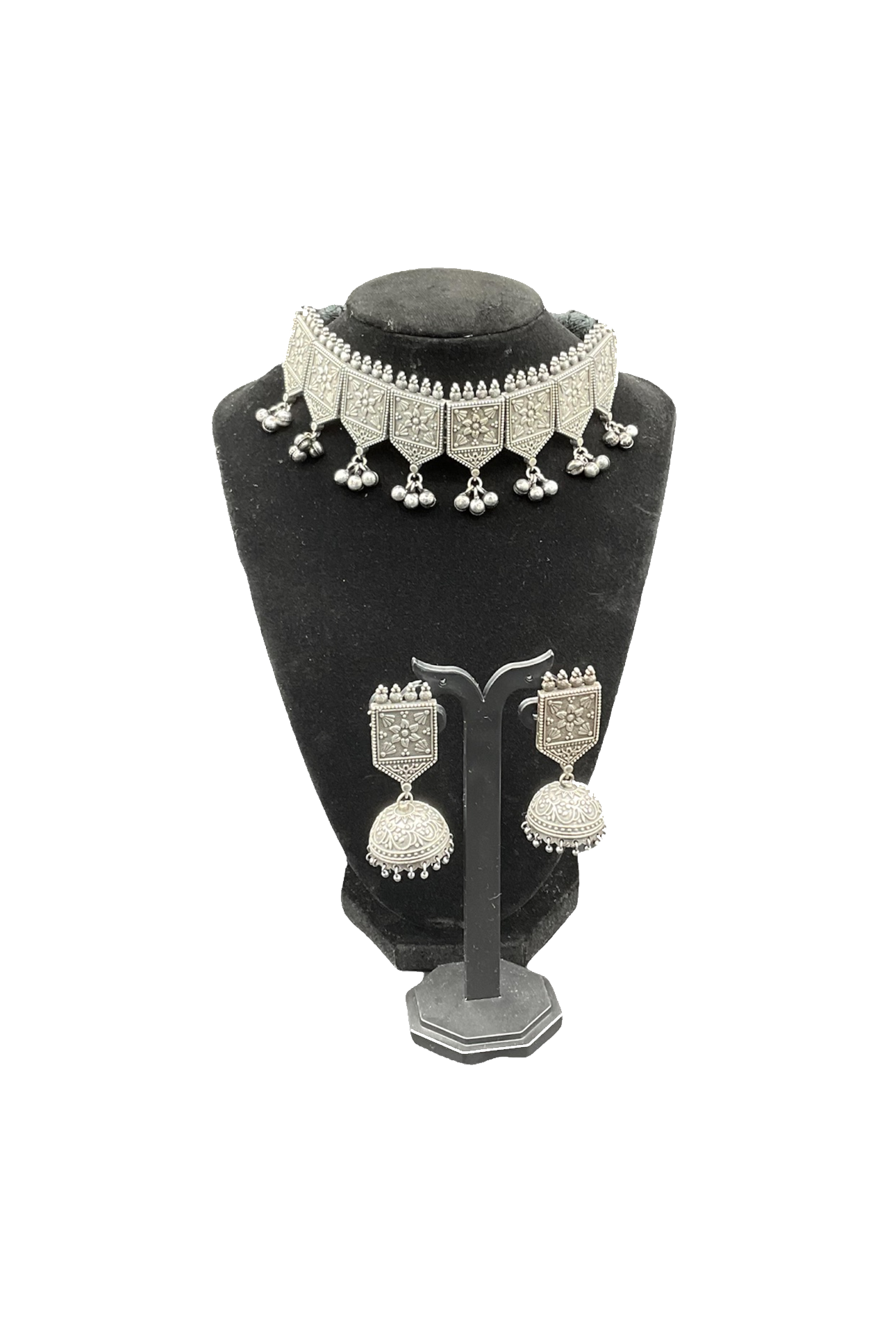 Choker Set With Big Jumkhi SRBJ96_