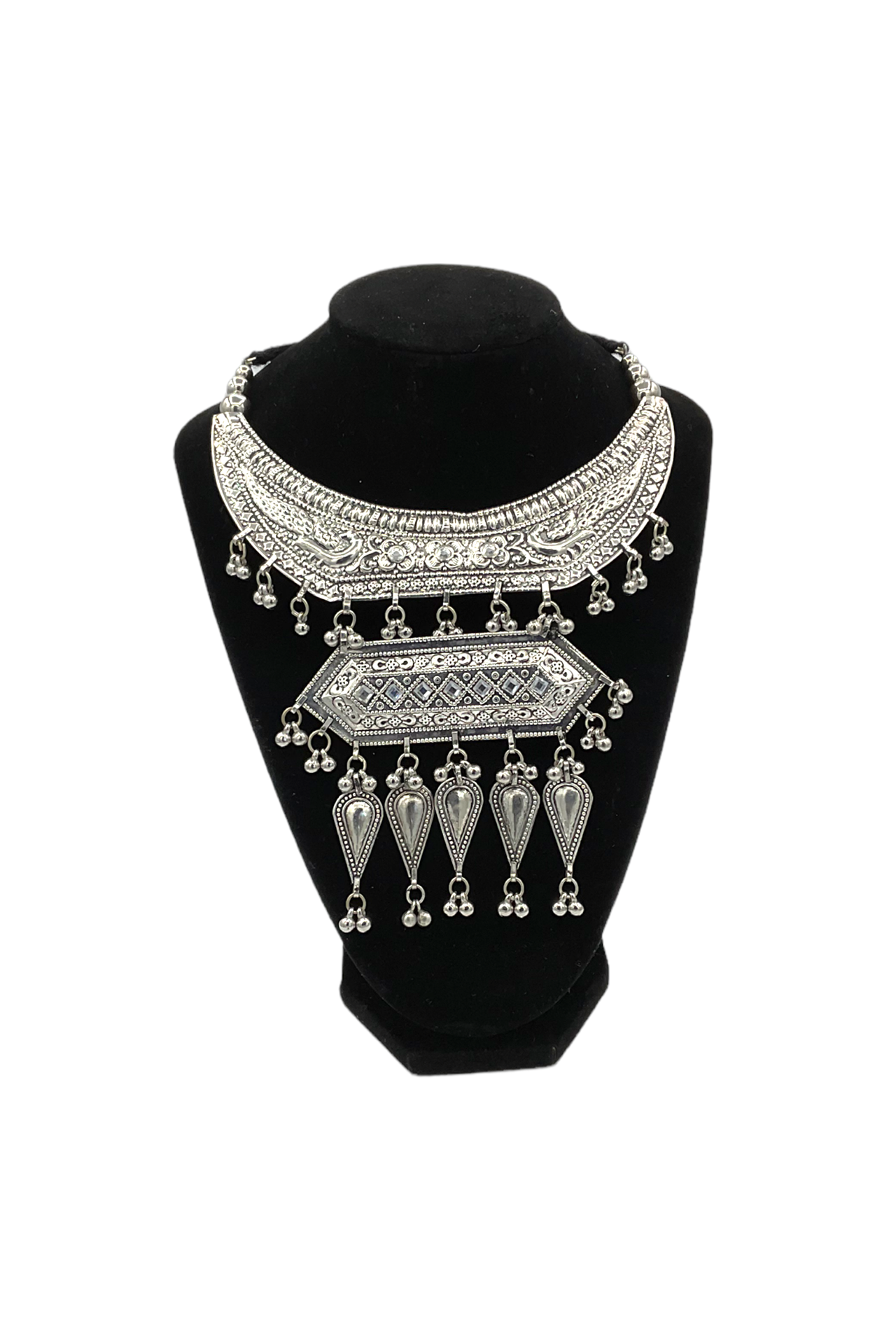 Dimnod Flower Set with earing ST3D35