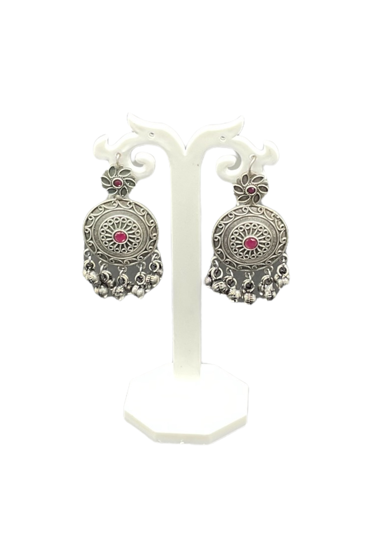 Hook Earring With Round Circle Rani SR045R
