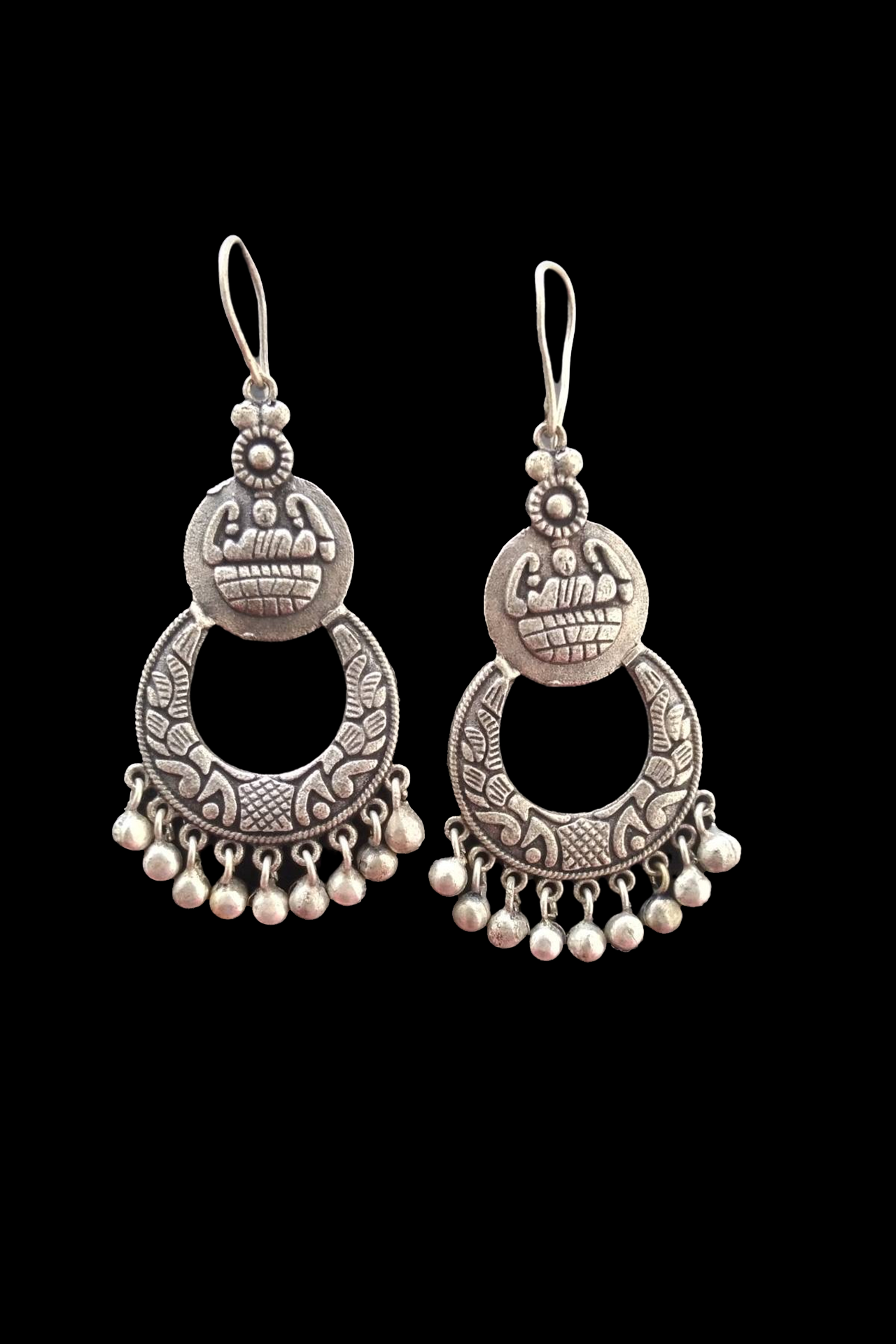 Hook Earring With Round Shape Gugri SRRG170