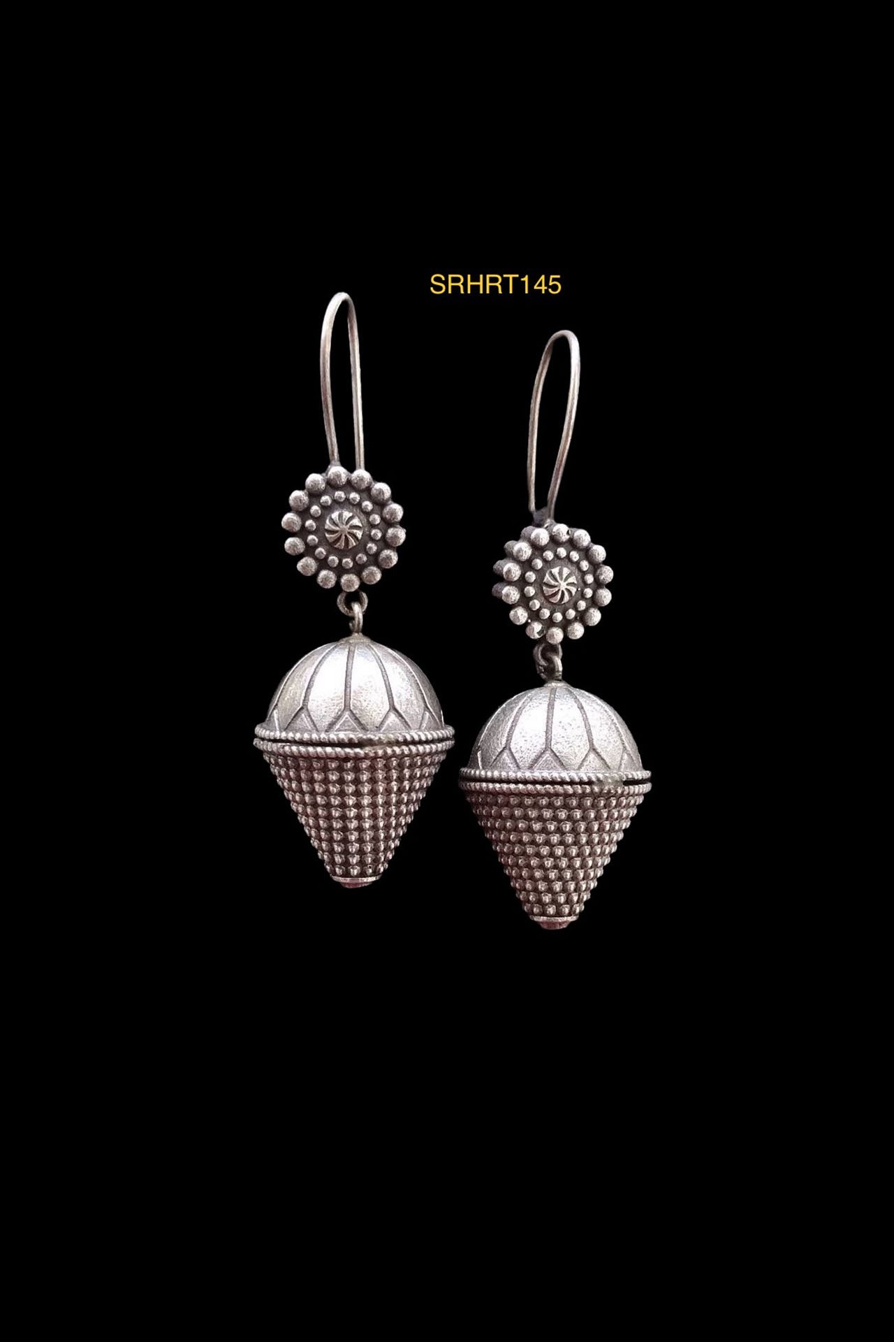 Hook Earring With Round Top SRHRT145