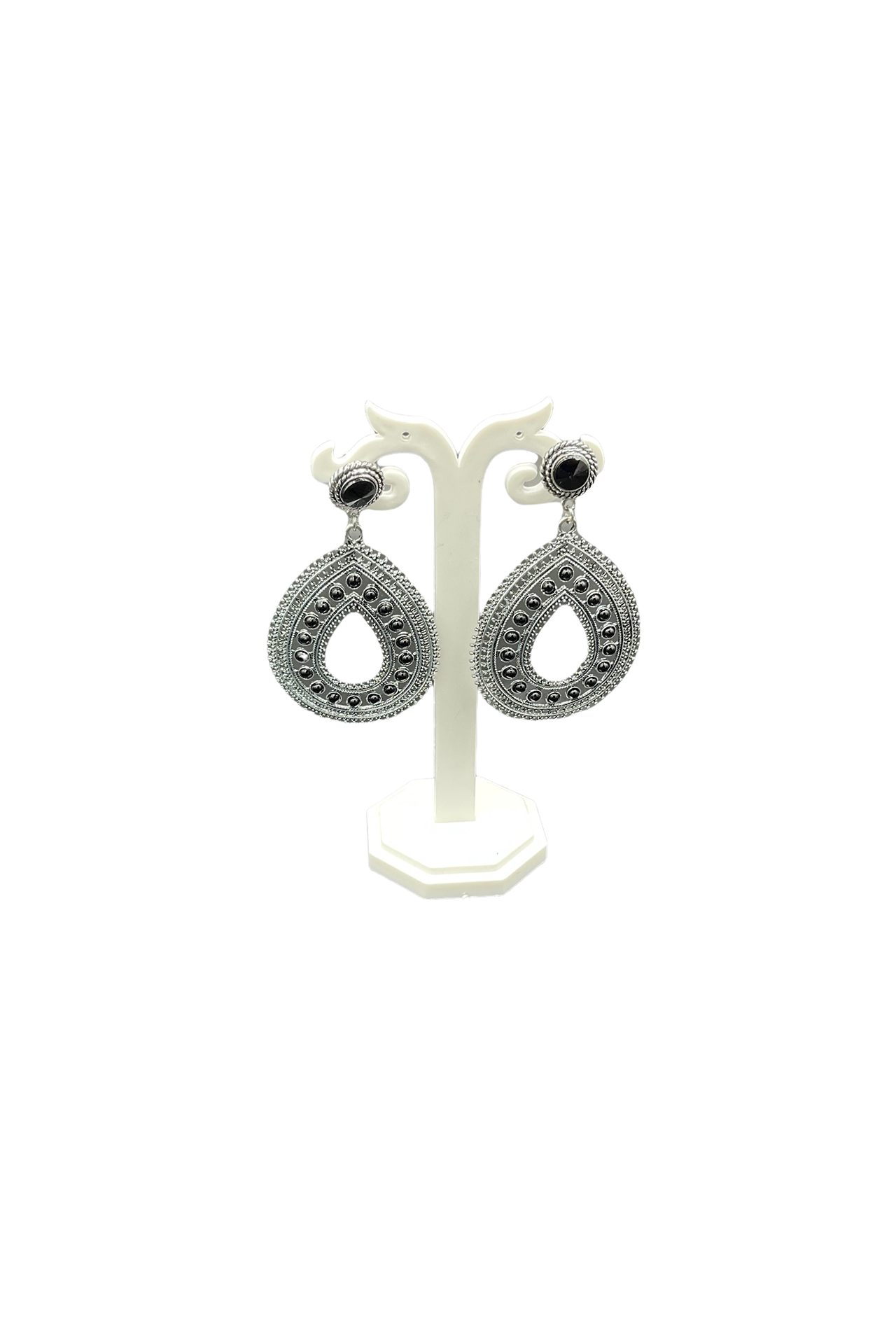 Round Earing With Beads ERB10