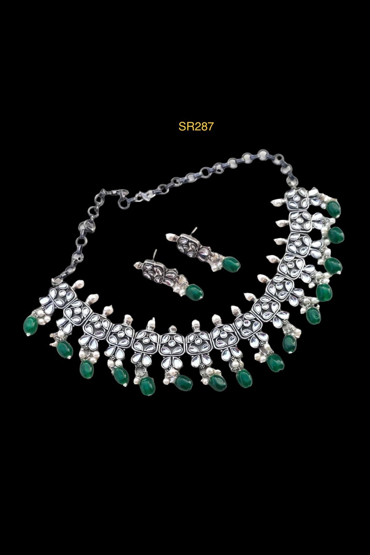 Sliver Look Alike Premium Quality Green SR287G